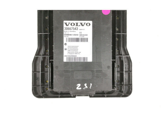 Блок управления 30667543, 5WK49236B Volvo S80