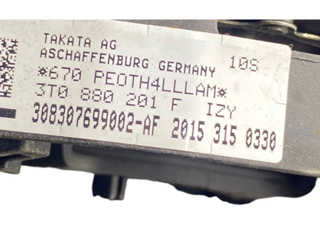 Подушка безопасности водителя 3T0880201F Skoda Yeti (5L)