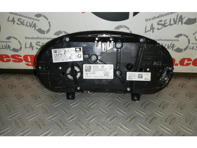 Панель приборов SLV8V0920751 Audi A3 S3 A3 Sportback 8P