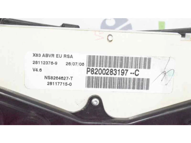 Přístrojová deska  Nissan Primastar 2006 2481000QBH, 8200283197C  