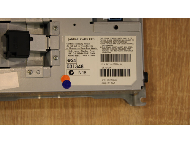 Дисплей    8X2310E889AD, 10E889   Jaguar XF X250