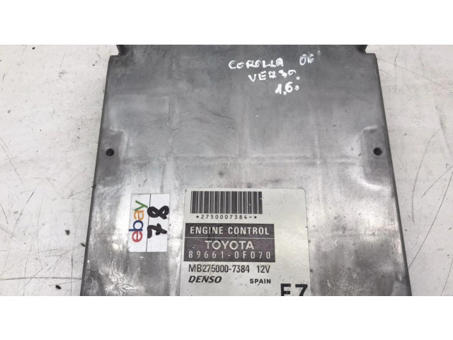 Блок управления двигателем Блок управления 896610F070 ZAZ 101