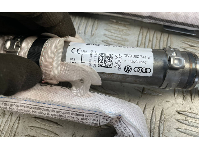 Боковая подушка безопасности 3V9880741E   Skoda Superb B8 (3V)
