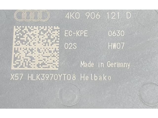 Блок управления 4K0906121D, 4K0906121D   Audi A6 S6 C8 4K