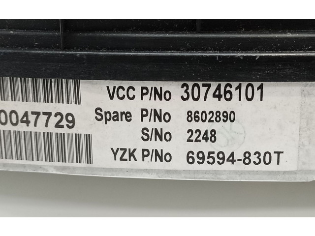 Панель приборов 30746101, 0047729 Volvo XC90