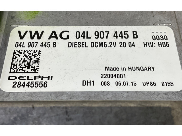 Блок управления двигателем Блок управления 04L907445B Skoda Octavia Mk3 (5E)