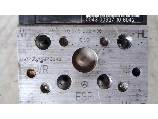 Блок АБС A0034319012, ABS   Mercedes-Benz  E W210  1995-2002 года