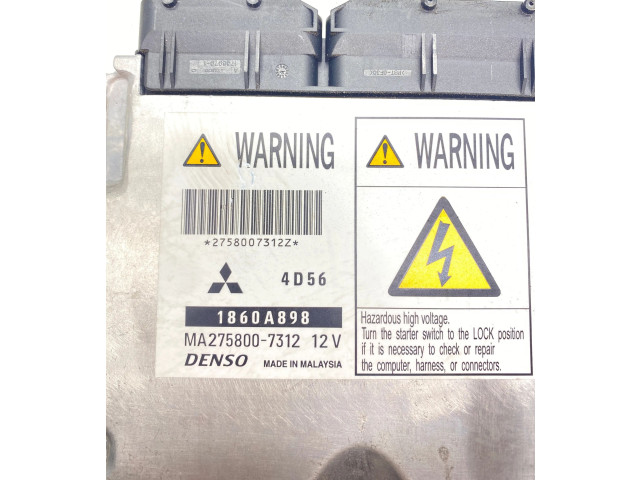 Řídící jednotka 1860A898, MA2758007312 Mitsubishi L200 2009