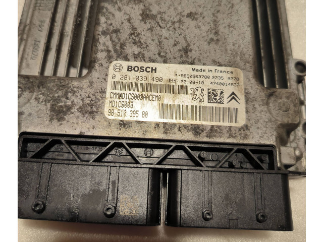 Řídící jednotka 9851039580, 0281039490 Toyota ProAce City 2022