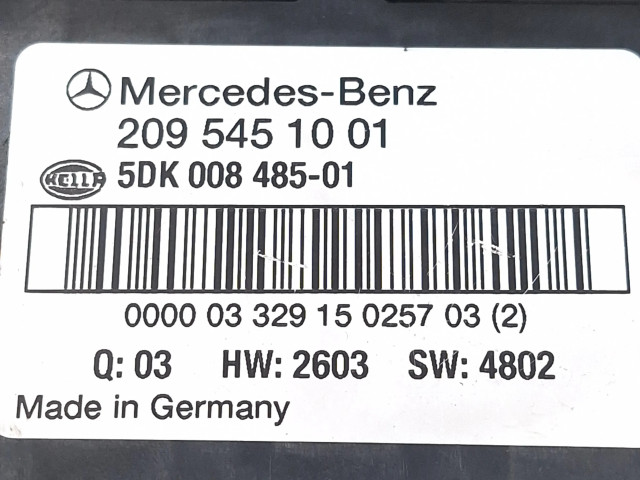 Pojistková skříňka A2095451001, 2095451001 Mercedes-Benz C W203 2003
