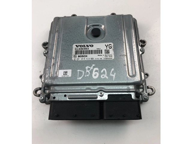 Блок управления двигателем Блок управления 31336983, 0281018414   Volvo V70