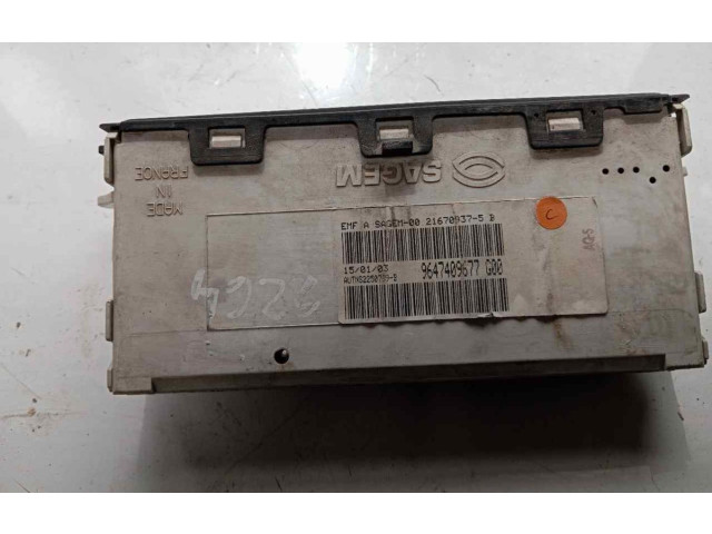 Блок управления климат-контролем 96416248ZL Peugeot 406