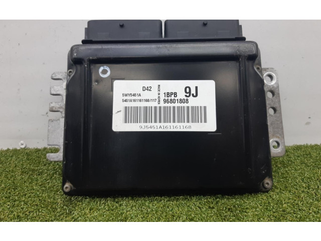 Блок управления двигателем Блок управления 96801808   Chevrolet Lova