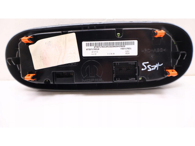 Блок управления климат-контролем 735717831 Fiat 500X