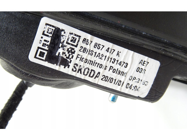 Зеркало электрическое Skoda Scala - года