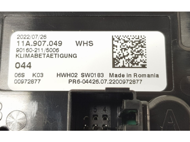 Блок управления климат-контролем 11A907049, 11A907049   Cupra Leon