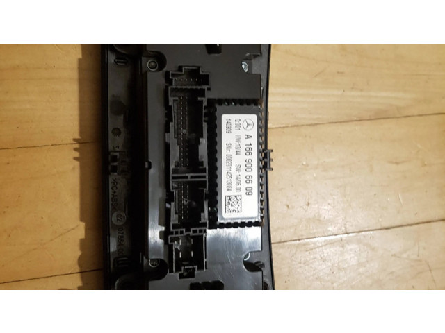 Блок управления климат-контролем A1669006609, 000281142513884   Mercedes-Benz GLS X166