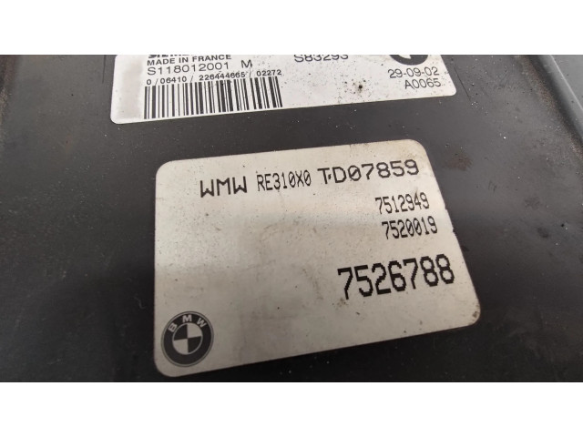 Řídící jednotka 12147520019, 7526788   Mini One - Cooper R50 - 53 2002