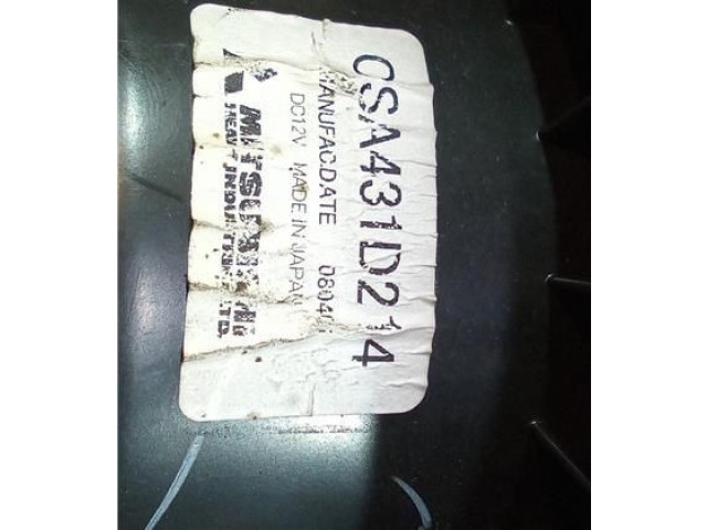 Вентилятор печки CSA431D214, 070926 Mitsubishi Outlander