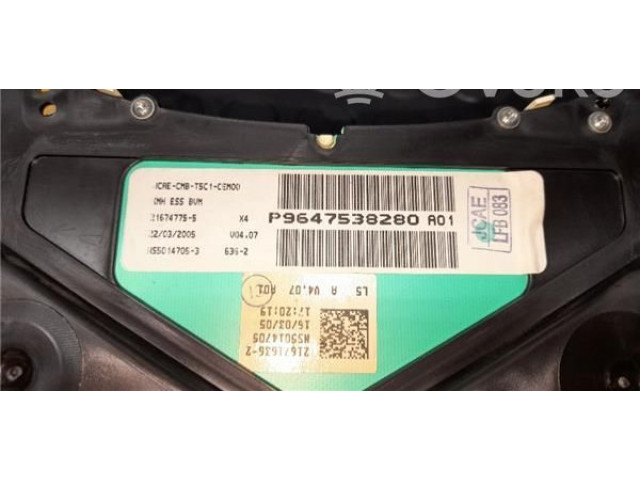 Přístrojová deska Peugeot 307 2001 9647538280