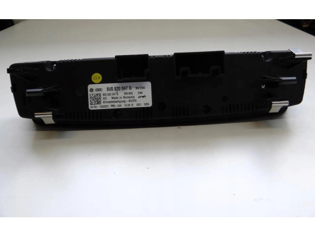 Блок управления климат-контролем 8V0820047G, 8V0820047G   Audi Q2 