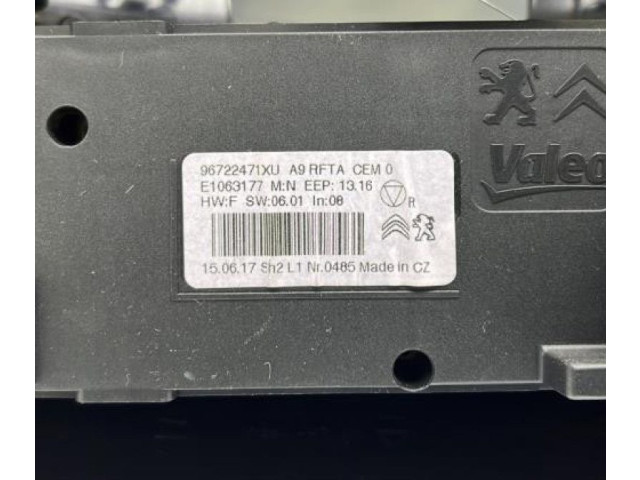 Блок управления климат-контролем 9819570680   Peugeot 2008 I