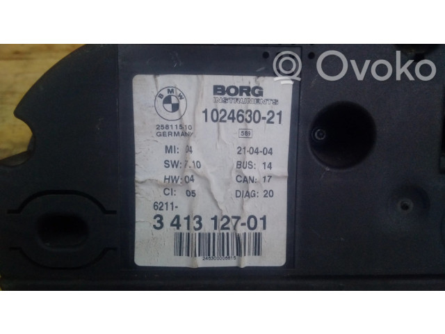 Přístrojová deska BMW X3 E83 2005 102463021, 3413127