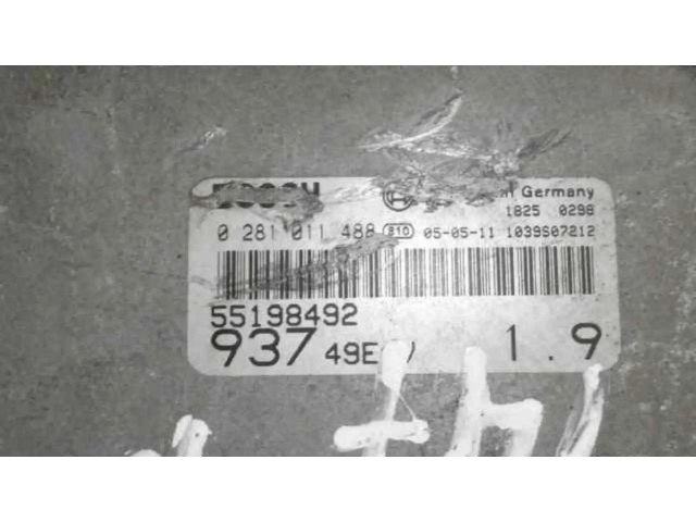 Блок управления двигателя 0281011488, CENTRALITAMOTORUCE Alfa Romeo 166