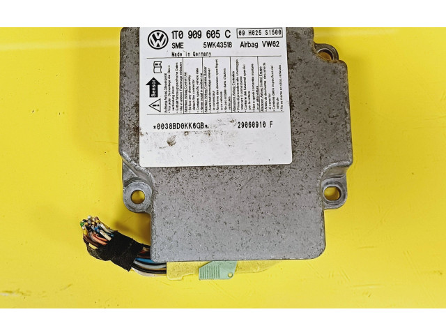 Блок подушек безопасности 1T0909605C   Volkswagen Touran I