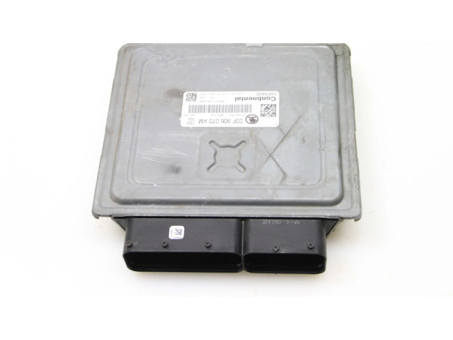 Блок управления двигателя 03F906070AM Skoda Fabia Mk2 (5J)