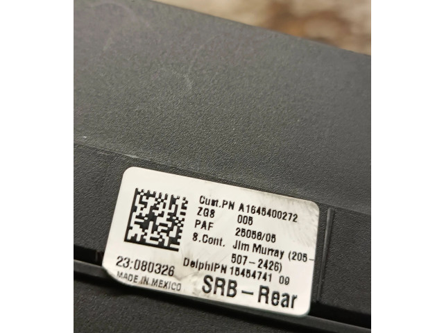 Блок предохранителей A1645400272, 15454741 Mercedes-Benz R W251