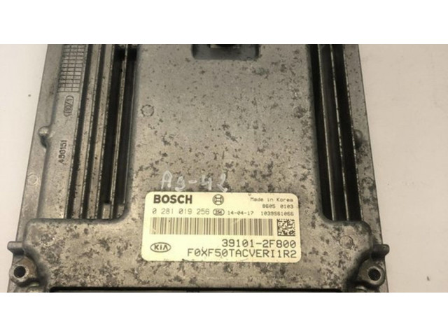 Блок управления двигателя 391012F800, 0281019256   KIA Sorento
