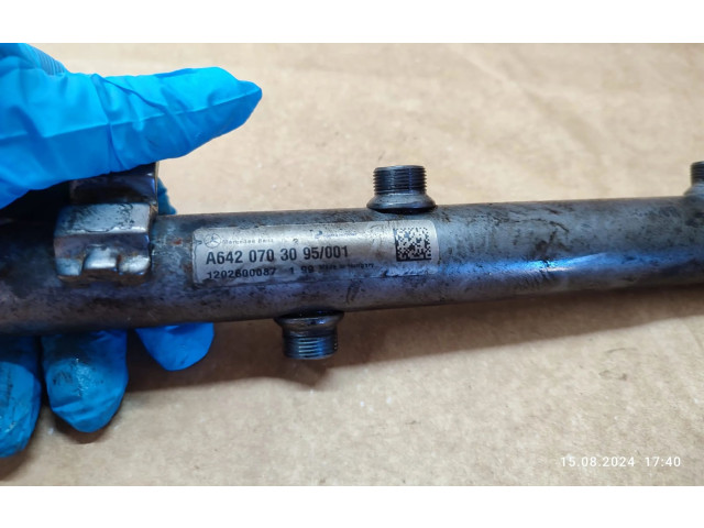 Vstřikovací lišta A6420703095   Mercedes-Benz S W221    OM642 