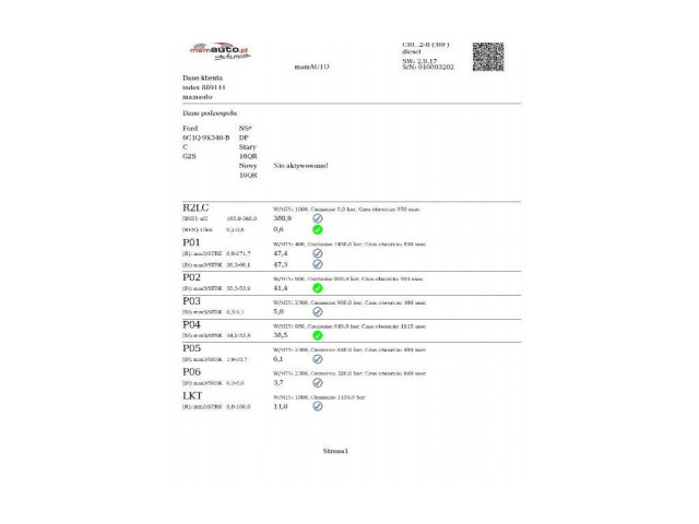 Форсунка 6C1Q-9K546-BC, 6C1Q-9K546-BC    Ford Transit -  Tourneo Connect   