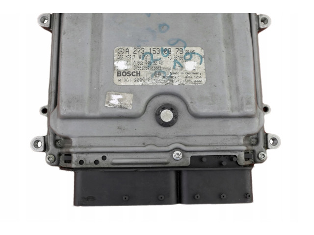 Řídící jednotka A2731530879, 0261209123 Mercedes-Benz SL R230 2006