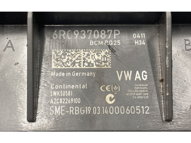 Блок комфорта 6R0937087P, A2C82269100 Skoda Rapid (NH)