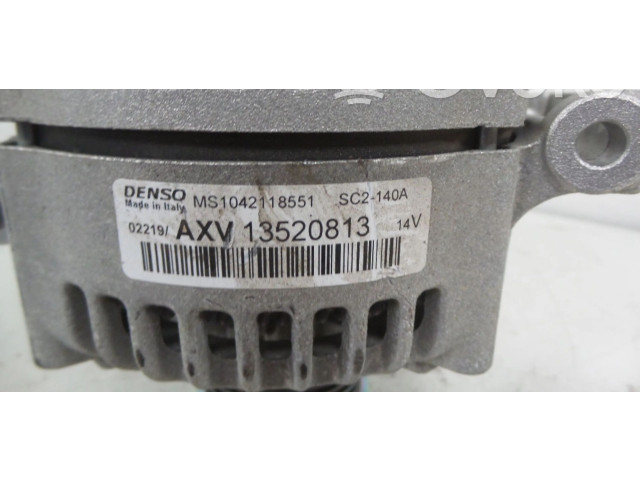 Генератор 13520813, 13587304 Vauxhall Astra K