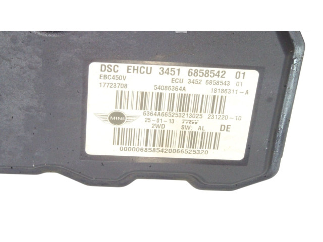 Блок управления АБС 6858542, 6858543 Mini One - Cooper Coupe R56