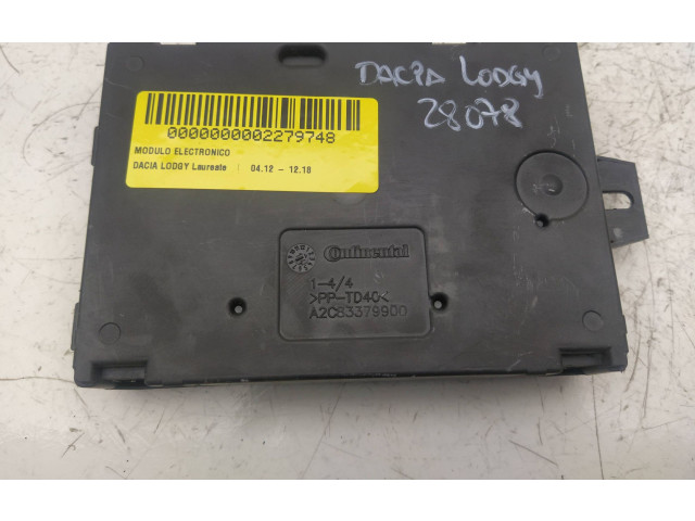 Блок управления A2C86181500 Dacia Lodgy