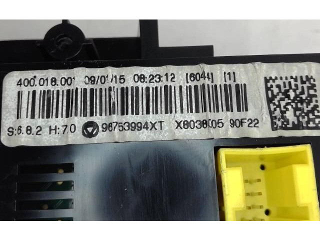 Блок управления климат-контролем 00006452W7 Citroen C3