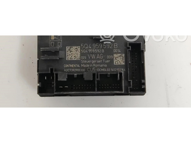 Комфортный модуль 5Q4959592B, 5Q4959592B Skoda Octavia Mk3 (5E)