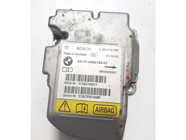 Блок управления надувных подушек 3452166, 0285010085 BMW X3 E83
