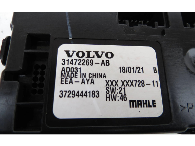 Řídící jednotka 31472269 Volvo XC60 2018