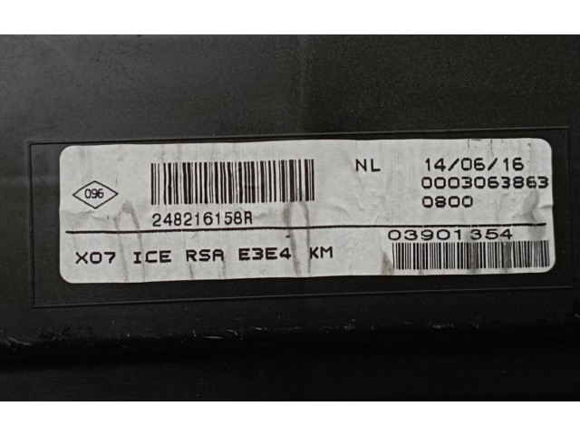 Панель приборов 248216158R, 03901354 Renault Twingo III