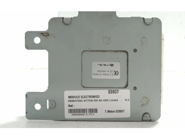 Блок управления двигателя 8712031220, MODULOELECTRONICO SsangYong Actyon sports I