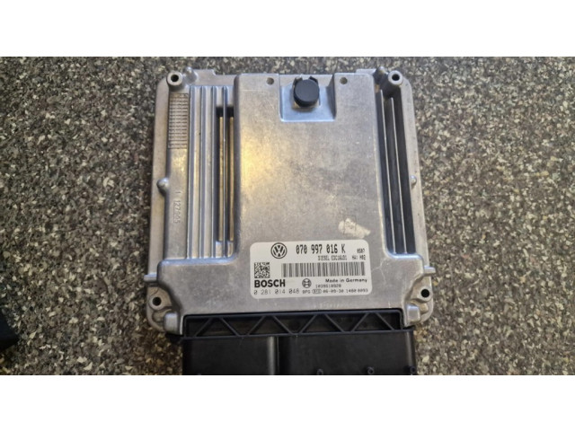 Блок управления двигателя 070997016K Volkswagen Transporter - Caravelle T5