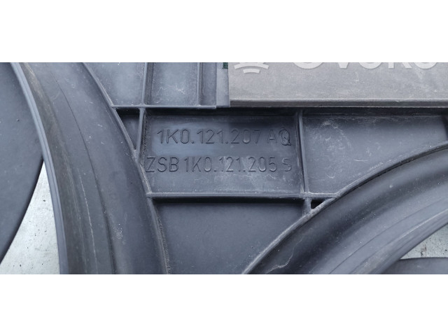 Вентилятор радиатора 1K0959455CR, 1K0959455C0 Volkswagen Touran I 2.0