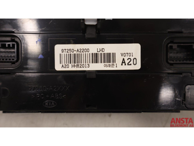 Блок управления климат-контролем 97250A2200WK, 97250A2200   KIA Ceed