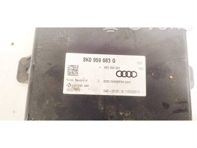 Блок управления 8K0959663G, 8K0959663 Skoda Octavia Mk2 (1Z)
