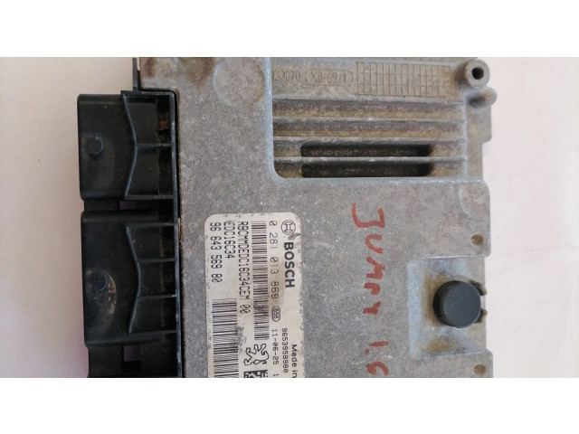 Řídící jednotka 9664356980, 9653958980 Citroen Jumpy 2011